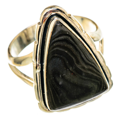 Psilomelane Rings handcrafted by Ana Silver Co - RING106035 - Photo 2