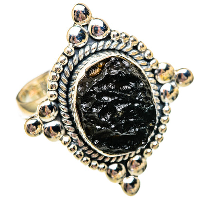 Tektite Rings handcrafted by Ana Silver Co - RING106037 - Photo 2