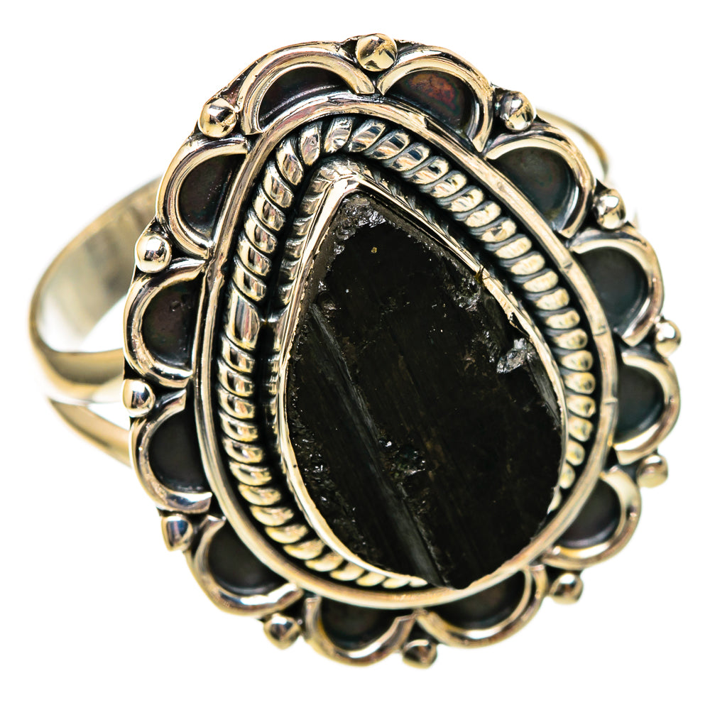 Tektite Rings handcrafted by Ana Silver Co - RING106072 - Photo 2
