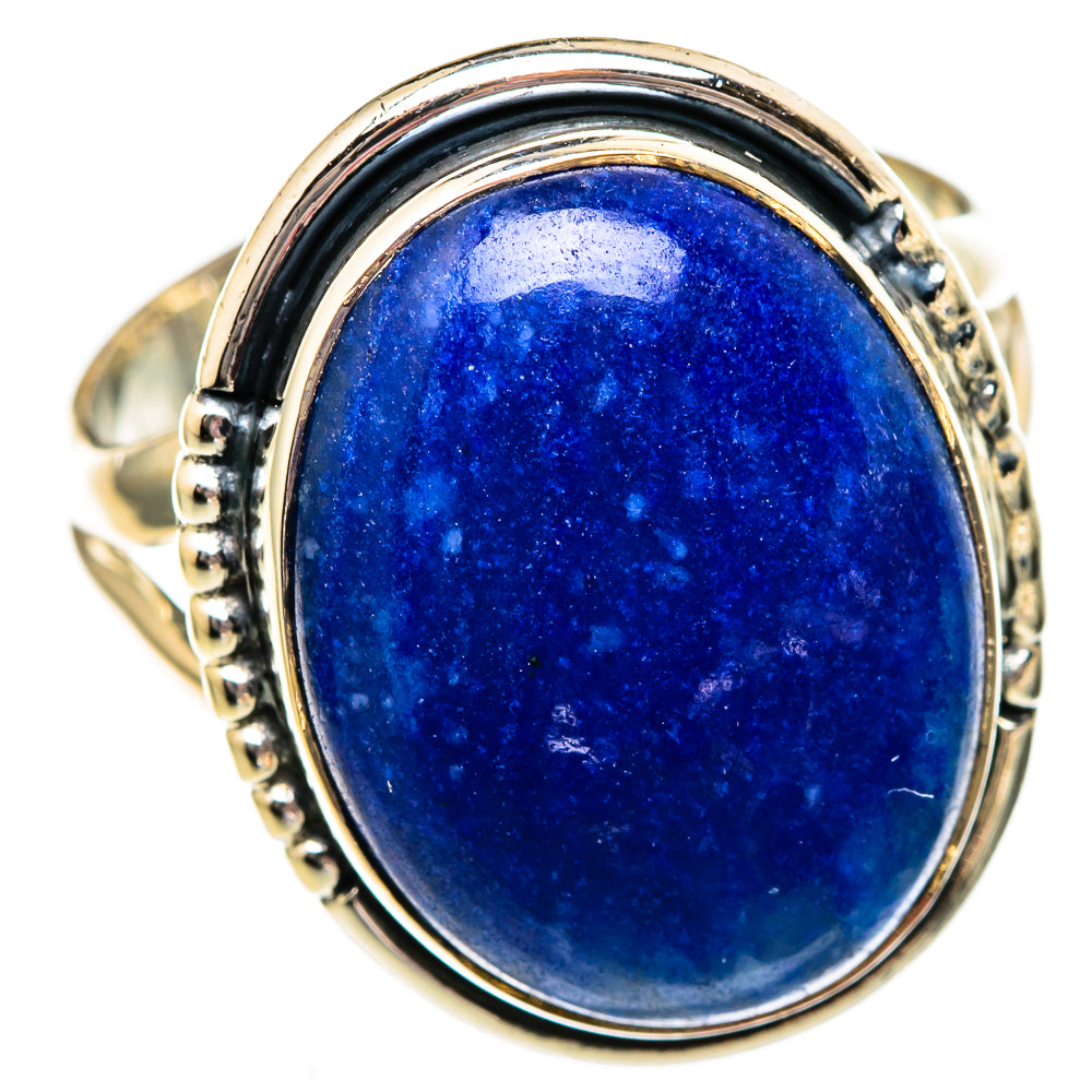 Lapis Lazuli Rings handcrafted by Ana Silver Co - RING106077 - Photo 2