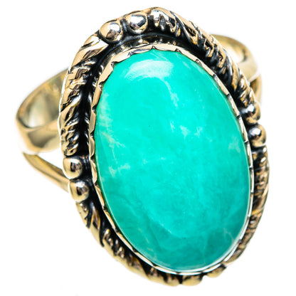 Amazonite Rings handcrafted by Ana Silver Co - RING106083 - Photo 2