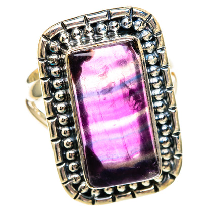 Fluorite Rings handcrafted by Ana Silver Co - RING106095 - Photo 2