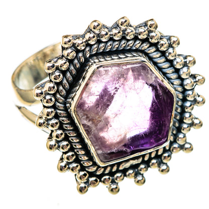 Amethyst Rings handcrafted by Ana Silver Co - RING106096 - Photo 2