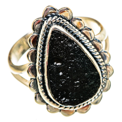 Tektite Rings handcrafted by Ana Silver Co - RING106103 - Photo 2