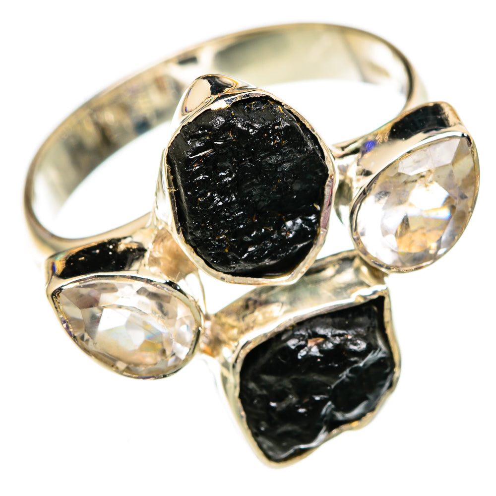 Tektite Rings handcrafted by Ana Silver Co - RING106104 - Photo 2