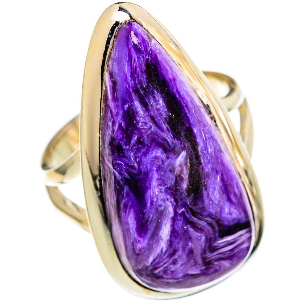 Charoite Rings handcrafted by Ana Silver Co - RING106140 - Photo 2