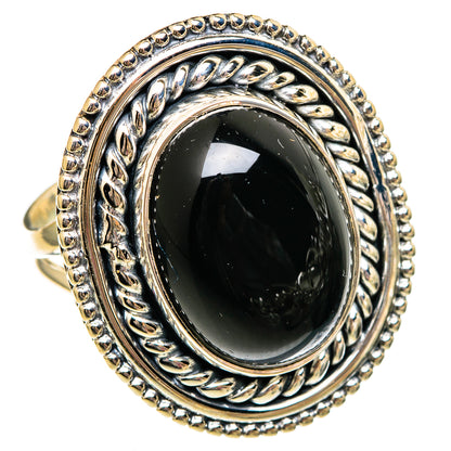 Black Onyx Rings handcrafted by Ana Silver Co - RING106141 - Photo 2