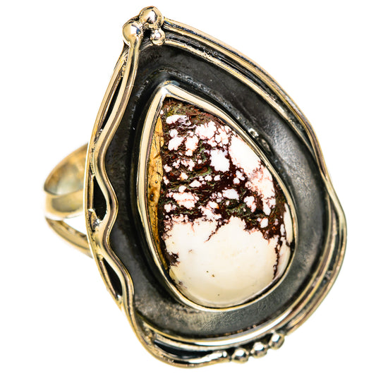 Wild Horse Jasper Rings handcrafted by Ana Silver Co - RING106172 - Photo 2