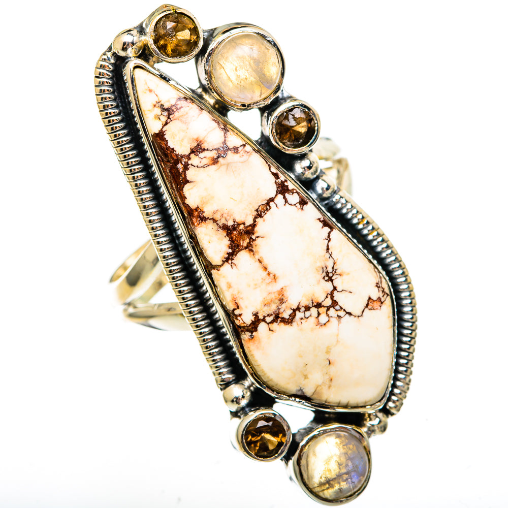 Wild Horse Jasper Rings handcrafted by Ana Silver Co - RING106175 - Photo 2