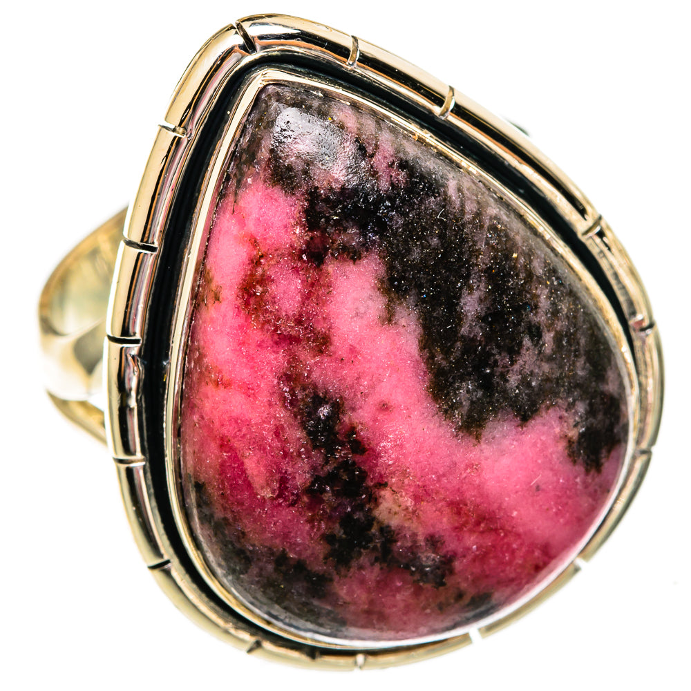 Rhodonite Rings handcrafted by Ana Silver Co - RING106179 - Photo 2