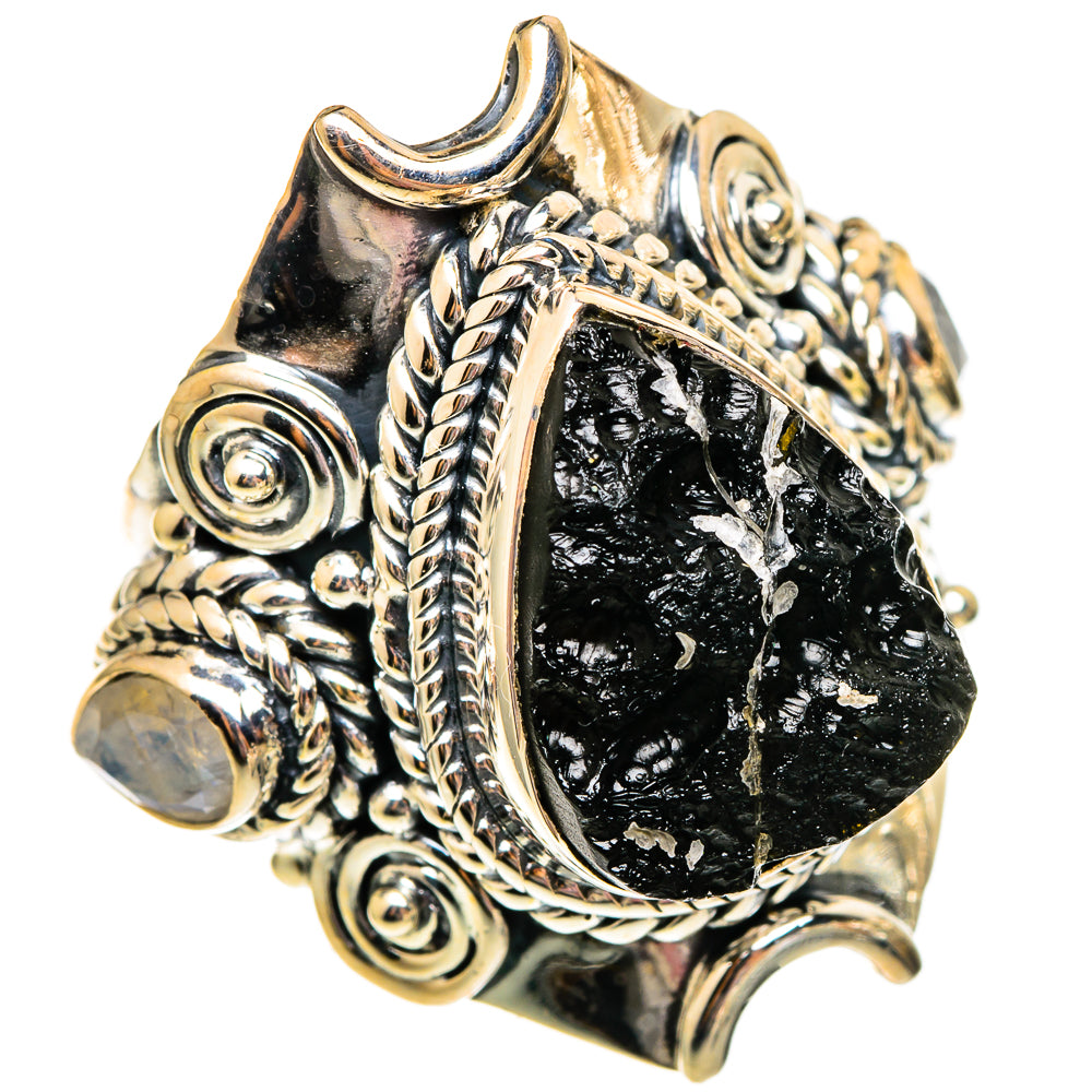 Tektite Rings handcrafted by Ana Silver Co - RING106185 - Photo 2