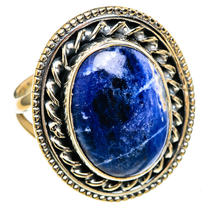 Sodalite Rings handcrafted by Ana Silver Co - RING106193 - Photo 2