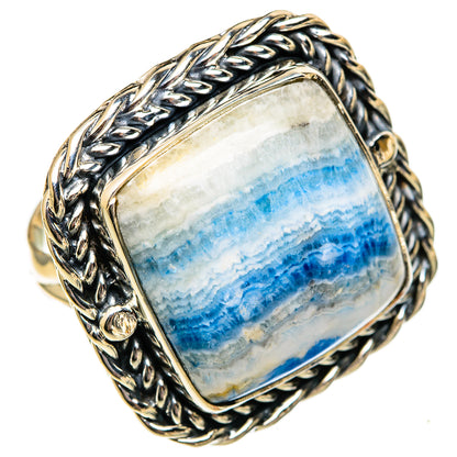Blue Scheelite Rings handcrafted by Ana Silver Co - RING106196 - Photo 2