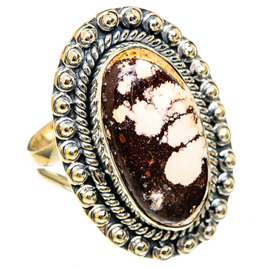 Wild Horse Jasper Rings handcrafted by Ana Silver Co - RING106206 - Photo 2