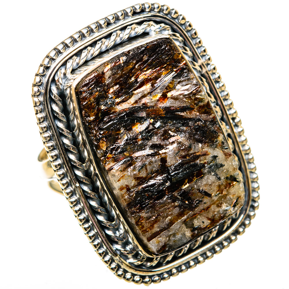 Astrophyllite Rings handcrafted by Ana Silver Co - RING106207 - Photo 2