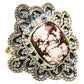 Wild Horse Jasper Rings handcrafted by Ana Silver Co - RING106208 - Photo 2