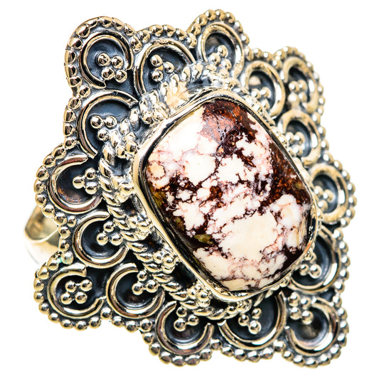 Wild Horse Jasper Rings handcrafted by Ana Silver Co - RING106208 - Photo 2