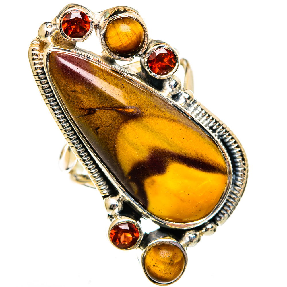 Mookaite Rings handcrafted by Ana Silver Co - RING106209 - Photo 2