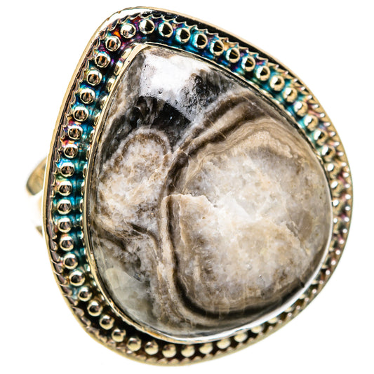 Pinolith Jasper Rings handcrafted by Ana Silver Co - RING106210 - Photo 2