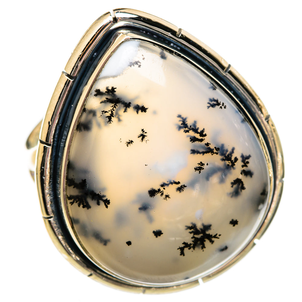 Dendritic Opal Rings handcrafted by Ana Silver Co - RING106227 - Photo 2