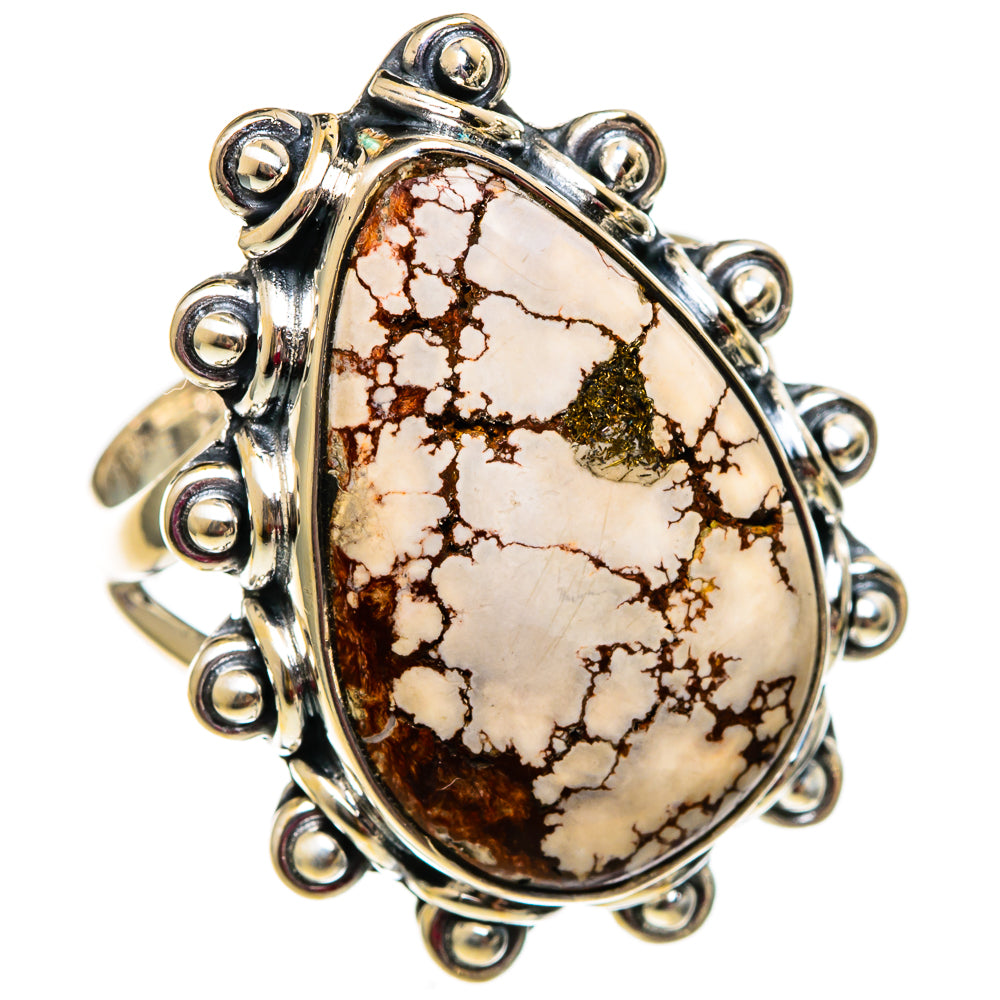 Wild Horse Jasper Rings handcrafted by Ana Silver Co - RING106247 - Photo 2