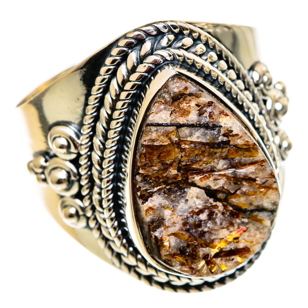 Astrophyllite Rings handcrafted by Ana Silver Co - RING106248 - Photo 2