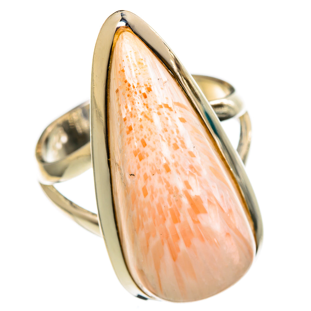 Scolecite Rings handcrafted by Ana Silver Co - RING106250 - Photo 2