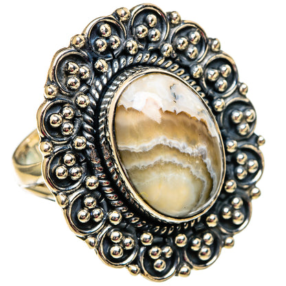 Laguna Lace Agate Rings handcrafted by Ana Silver Co - RING106262 - Photo 2