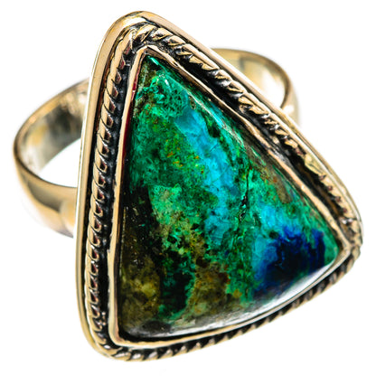 Chrysocolla Rings handcrafted by Ana Silver Co - RING106266 - Photo 2