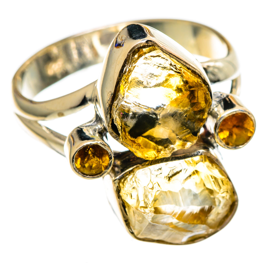 Citrine Rings handcrafted by Ana Silver Co - RING106292 - Photo 2