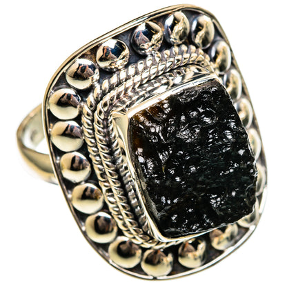 Tektite Rings handcrafted by Ana Silver Co - RING106298 - Photo 2