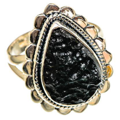 Tektite Rings handcrafted by Ana Silver Co - RING106300 - Photo 2