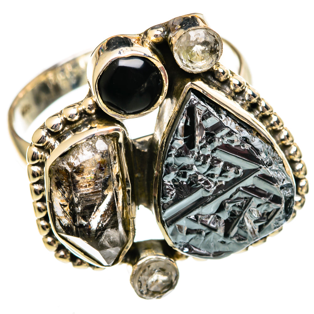 Shungite Rings handcrafted by Ana Silver Co - RING106309 - Photo 2