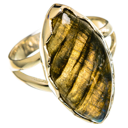 Labradorite Rings handcrafted by Ana Silver Co - RING106314 - Photo 2