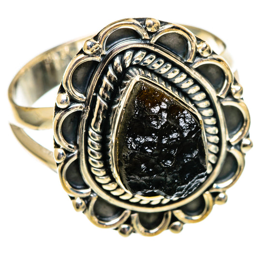Tektite Rings handcrafted by Ana Silver Co - RING106334 - Photo 2