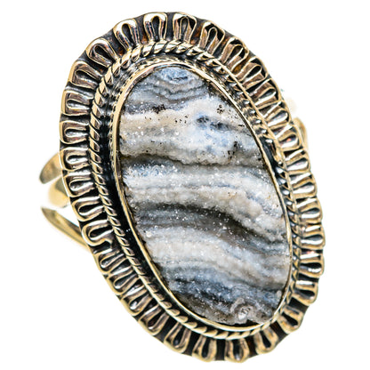 Desert Druzy Rings handcrafted by Ana Silver Co - RING106344 - Photo 2