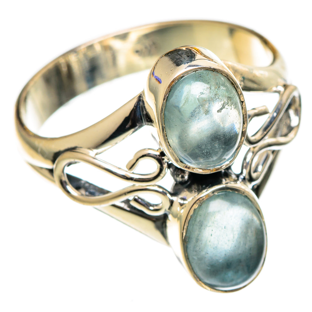 Aquamarine Rings handcrafted by Ana Silver Co - RING106350 - Photo 2