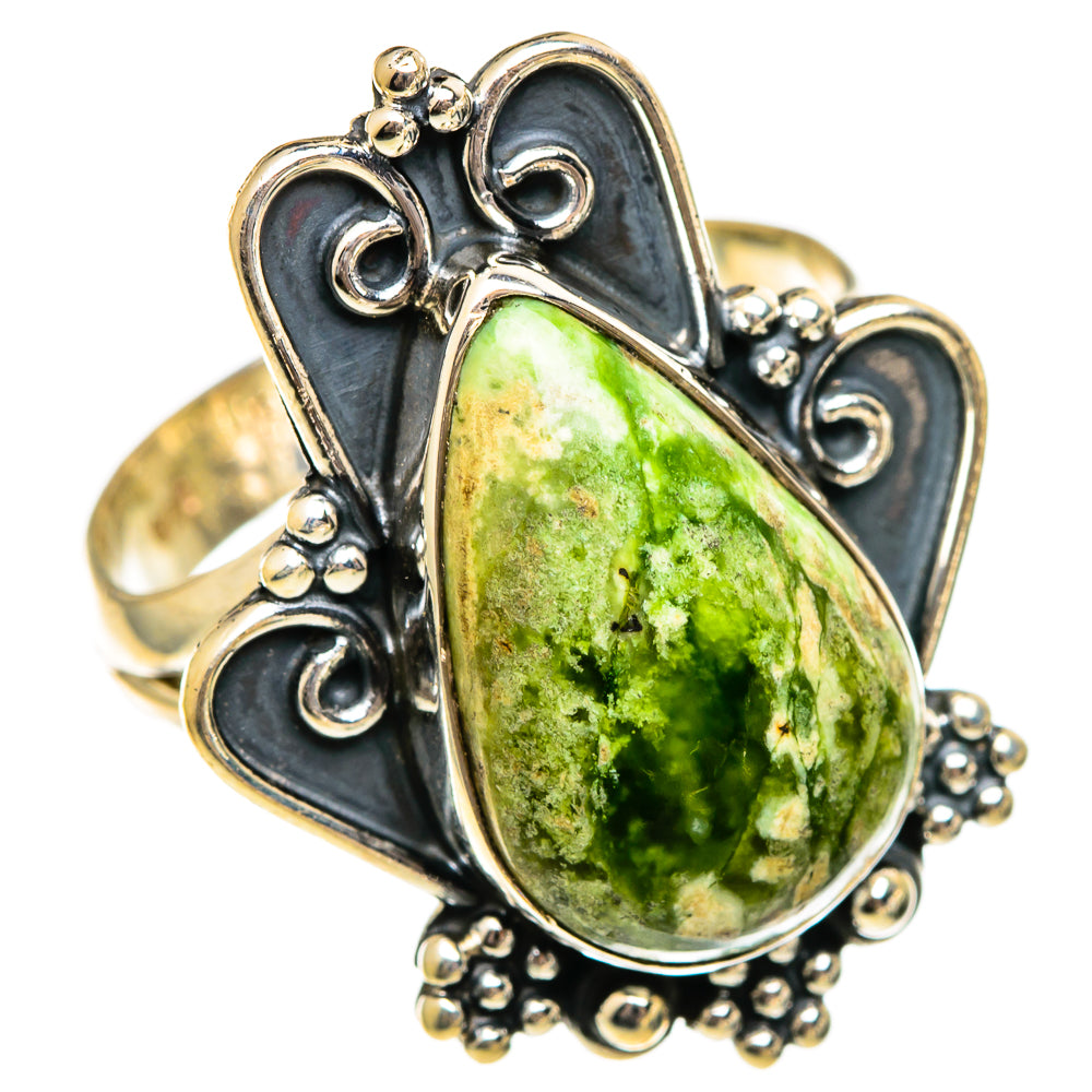 Rainforest Opal Rings handcrafted by Ana Silver Co - RING106354 - Photo 2