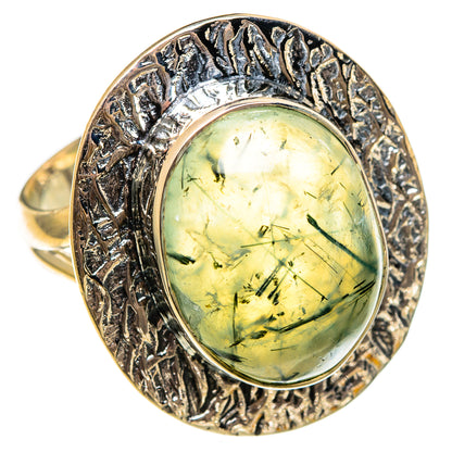 Prehnite Rings handcrafted by Ana Silver Co - RING106356 - Photo 2