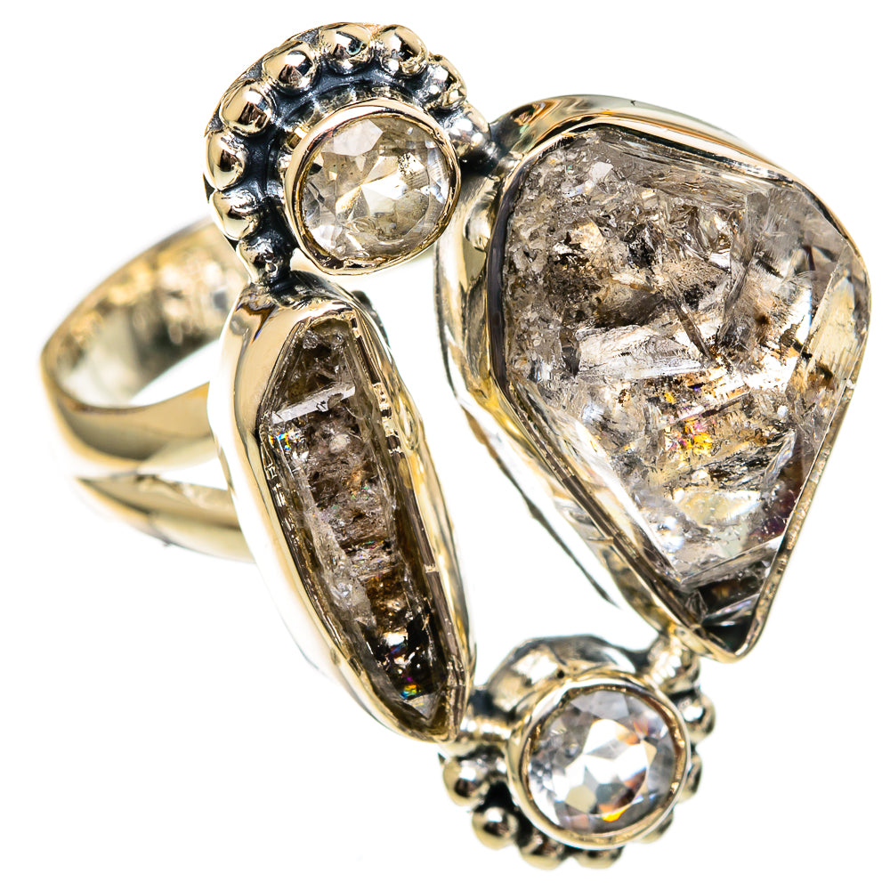 Herkimer Diamond Rings handcrafted by Ana Silver Co - RING106369 - Photo 2