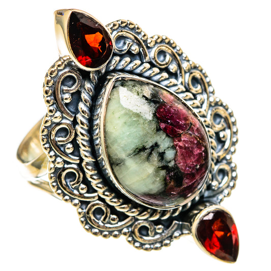 Russian Eudialyte Rings handcrafted by Ana Silver Co - RING106378 - Photo 2