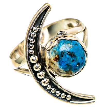K2 Blue Azurite Rings handcrafted by Ana Silver Co - RING106380 - Photo 2