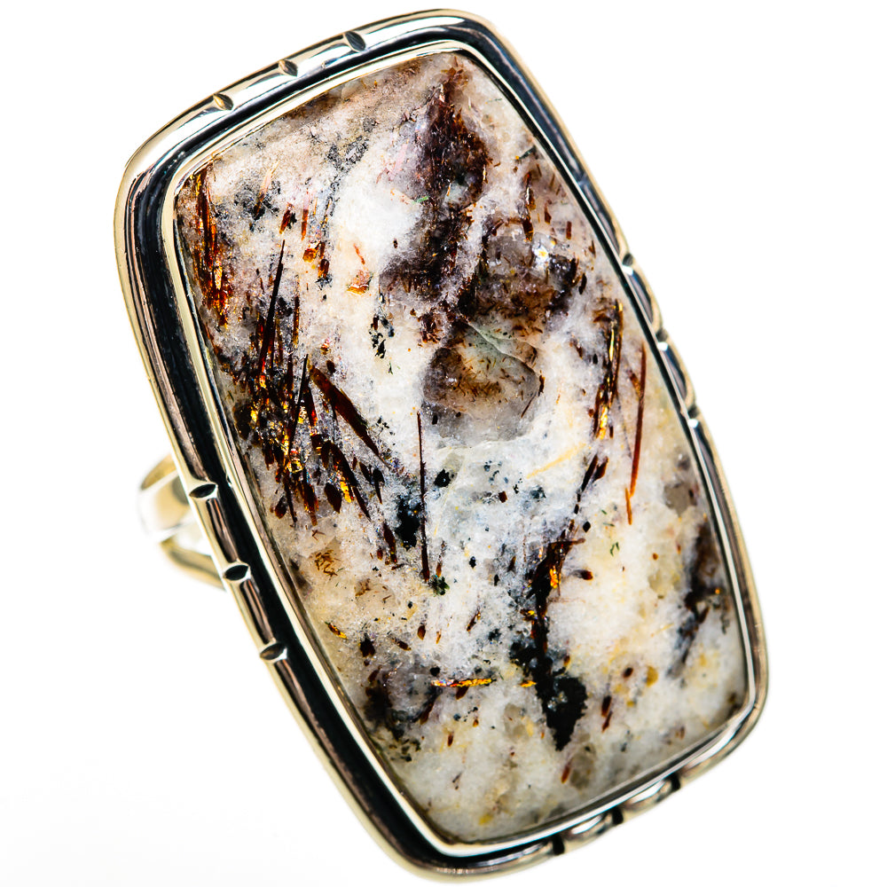 Astrophyllite Rings handcrafted by Ana Silver Co - RING106407 - Photo 2