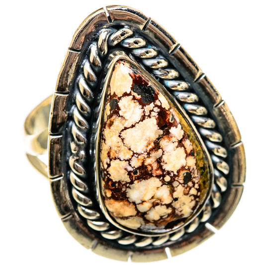 Wild Horse Jasper Rings handcrafted by Ana Silver Co - RING106411 - Photo 2