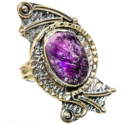 Amethyst Rings handcrafted by Ana Silver Co - RING106418 - Photo 2