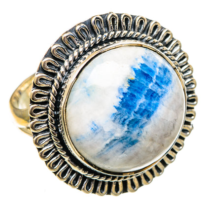 Blue Scheelite Rings handcrafted by Ana Silver Co - RING106436 - Photo 2