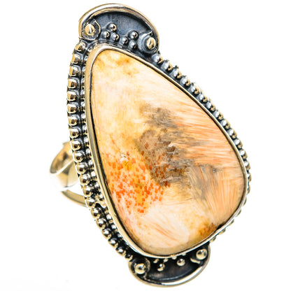Scolecite Rings handcrafted by Ana Silver Co - RING106457 - Photo 2
