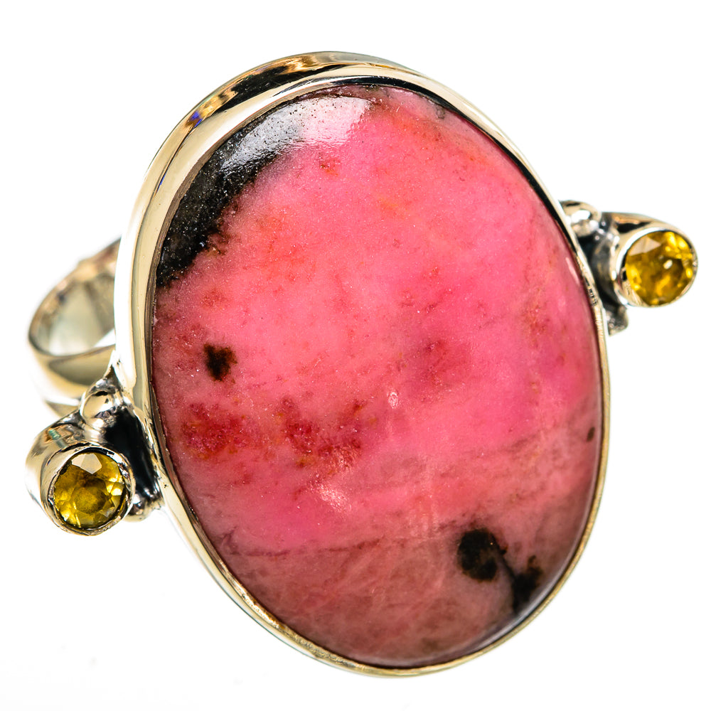Rhodonite Rings handcrafted by Ana Silver Co - RING106459 - Photo 2