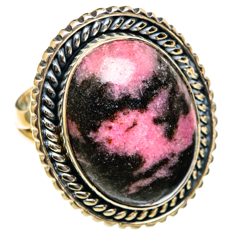 Rhodonite Rings handcrafted by Ana Silver Co - RING106460 - Photo 2