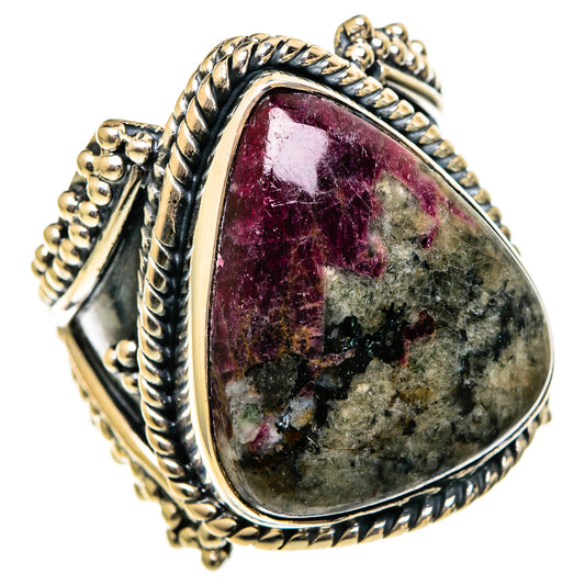 Russian Eudialyte Rings handcrafted by Ana Silver Co - RING106462 - Photo 2